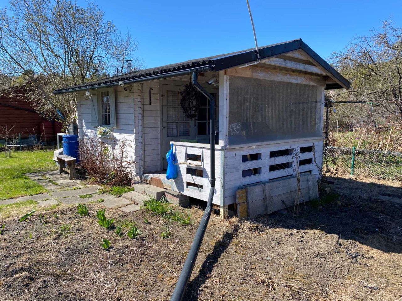 Działka rod Gdańsk Zabornia, ul. Łabędzia. Zdjęcie 6