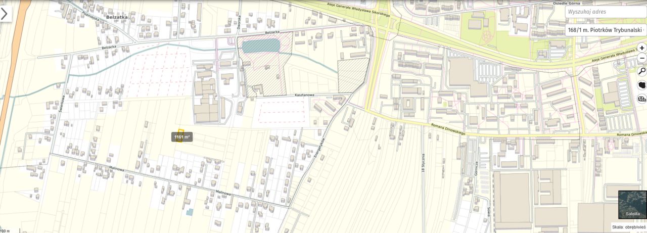 Działka rolno-budowlana Piotrków Trybunalski Belzatka, ul. Dworska. Zdjęcie 4
