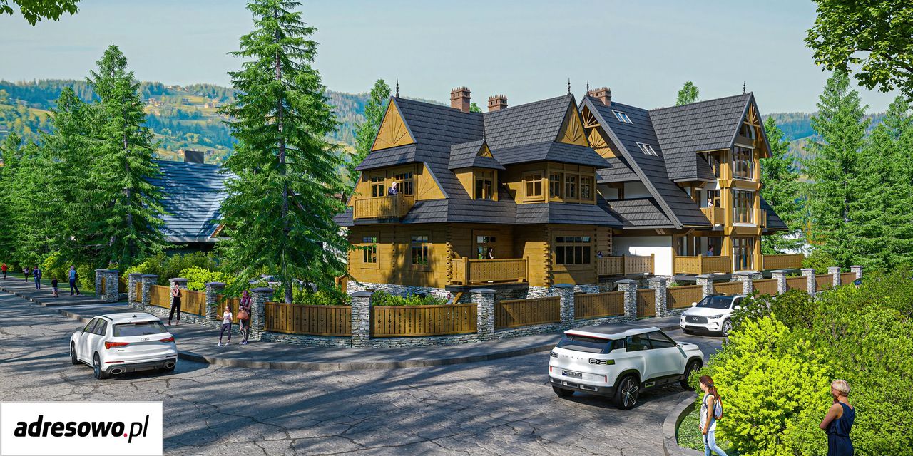 dom wolnostojący, 7 pokoi Zakopane Centrum, os. Szymony. Zdjęcie 4