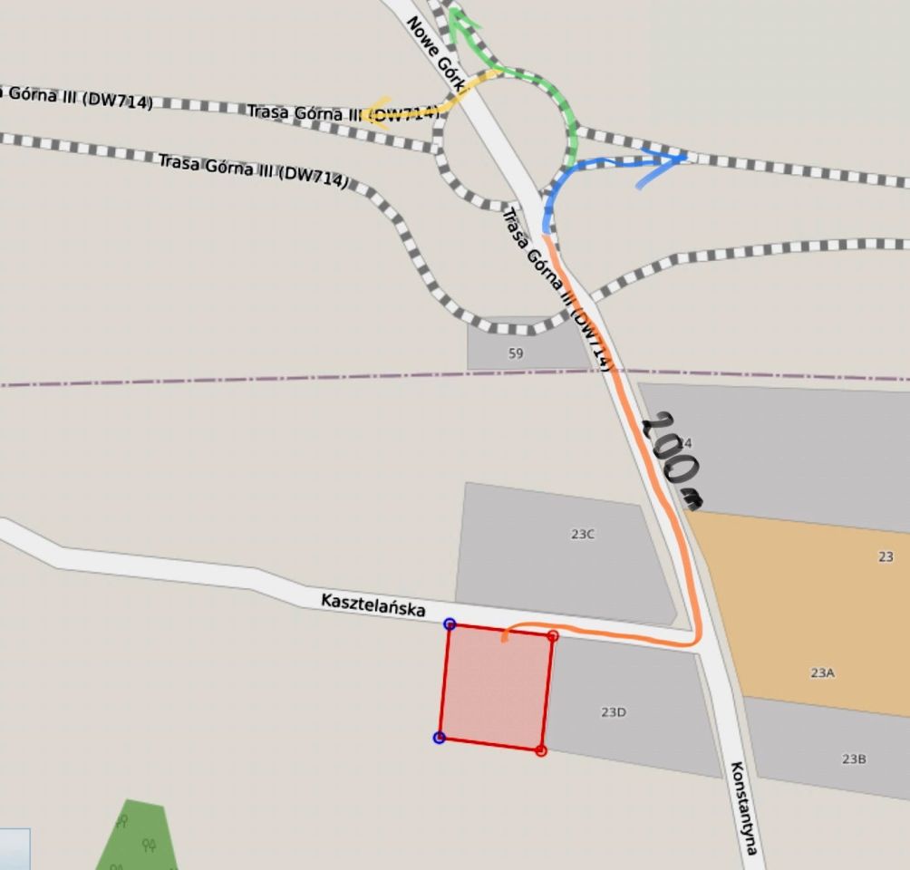 Działka budowlana Konstantyna, ul. Kasztelańska. Zdjęcie 5