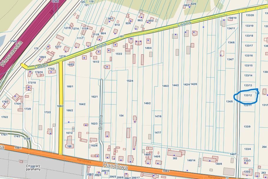 Działka budowlana Niegów. Zdjęcie 3