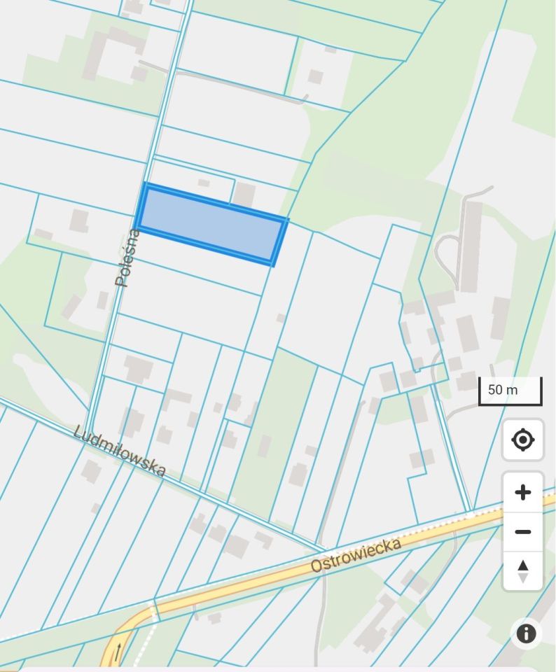 Działka budowlana Spławy Pierwsze, ul. Poleśna. Zdjęcie 2