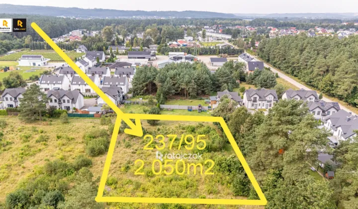 Działka inwestycyjna Orle, ul. Wesoła