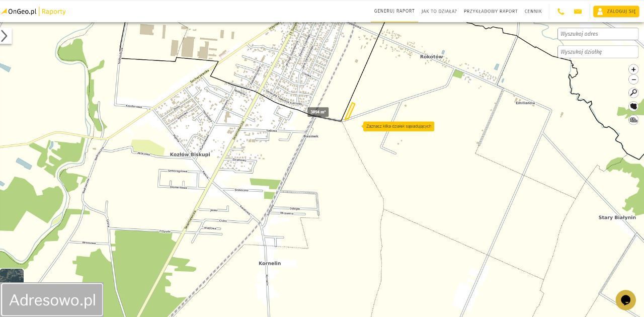 Działka budowlana Rokotów. Zdjęcie 4