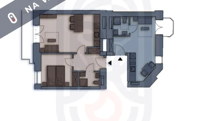 Mieszkanie 3-pokojowe Kraków, ul. Skałeczna