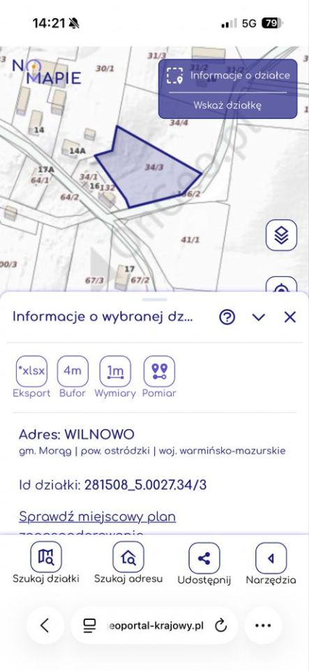 Działka budowlana Wilnowo. Zdjęcie 1