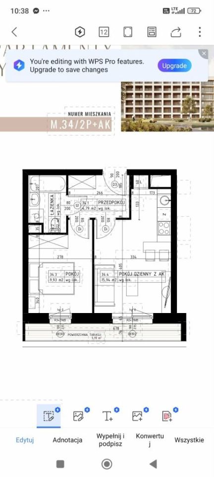 Mieszkanie 2-pokojowe Lublin Kalinowszczyzna, ul. Wyścigowa. Zdjęcie 8