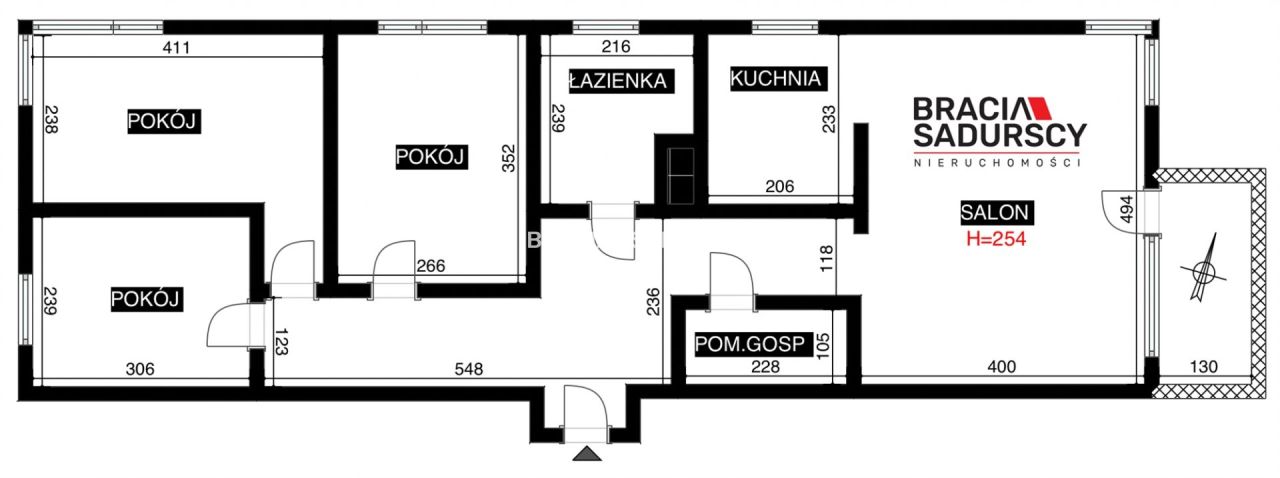 Mieszkanie 4-pokojowe Kraków Prądnik Czerwony, ul. Reduta. Zdjęcie 26
