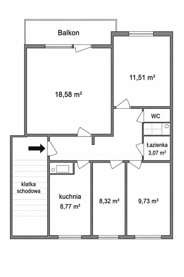 Mieszkanie 4-pokojowe Radom. Zdjęcie 8
