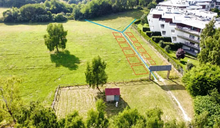Działka inwestycyjna Chłapowo