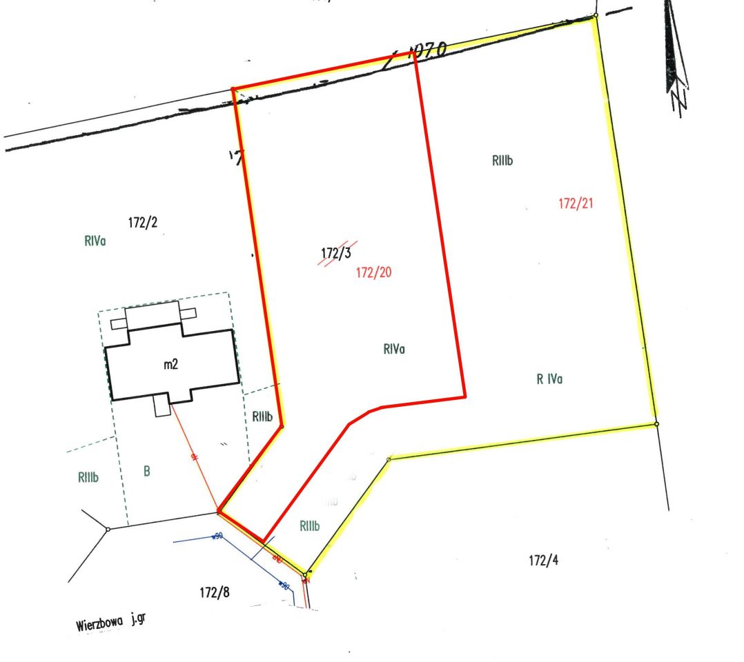 Działka budowlana Dębe. Zdjęcie 2