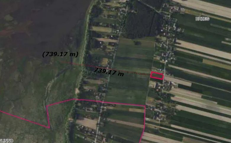 Działka rolno-budowlana Brzeg Góry. Zdjęcie 2