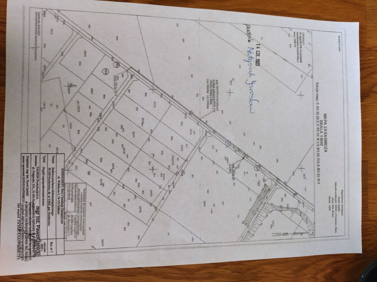 Działka budowlana Prochowice, ul. Wrocławska. Zdjęcie 2