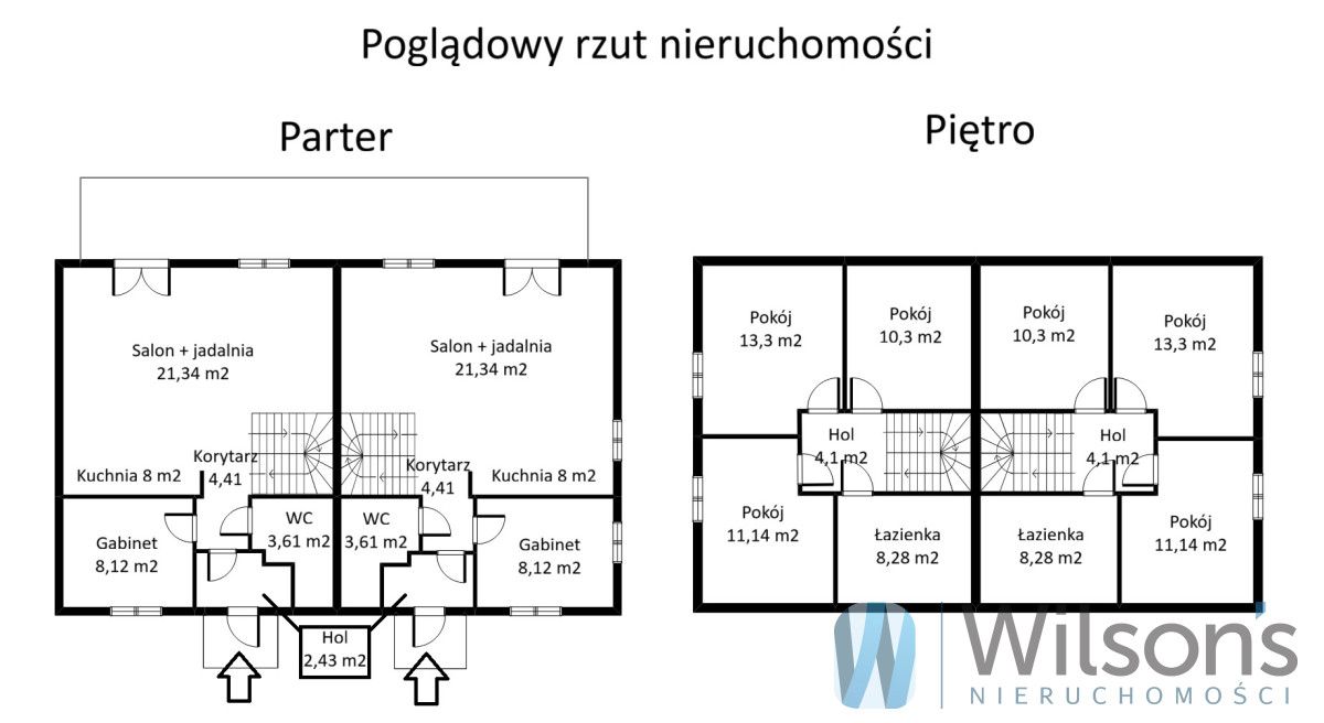 bliźniak, 5 pokoi Kąck. Zdjęcie 4