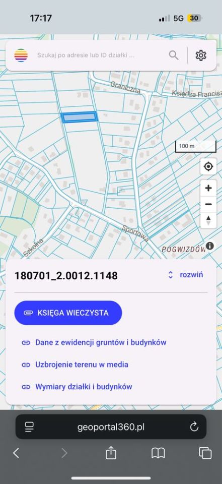 Działka rolno-budowlana Świerzowa Polska