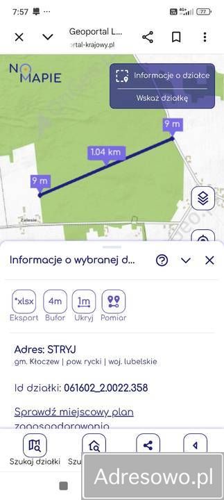Działka leśna Stryj. Zdjęcie 2
