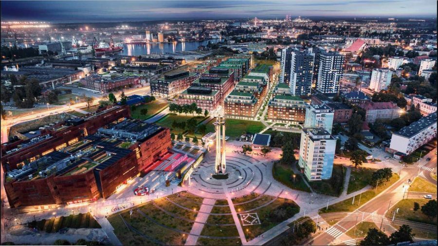 Mieszkanie 4-pokojowe Gdańsk Śródmieście, ul. ks. Jerzego Popiełuszki. Zdjęcie 11