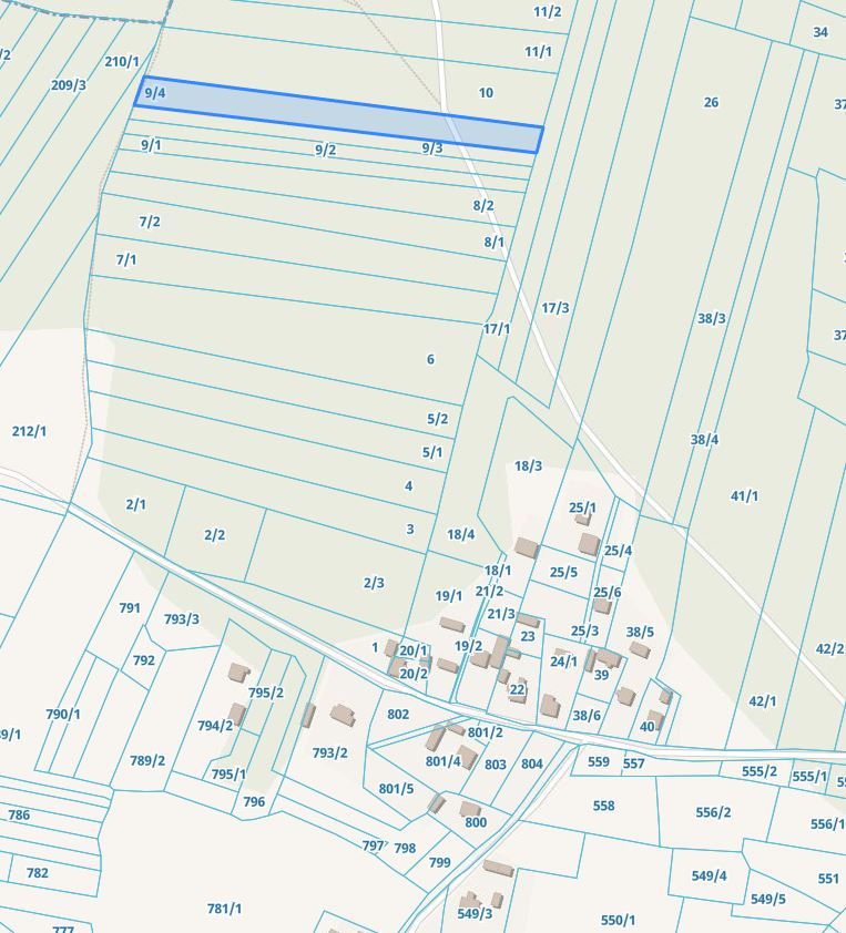Działka leśna Hucisko Kwaśniowskie. Zdjęcie 3