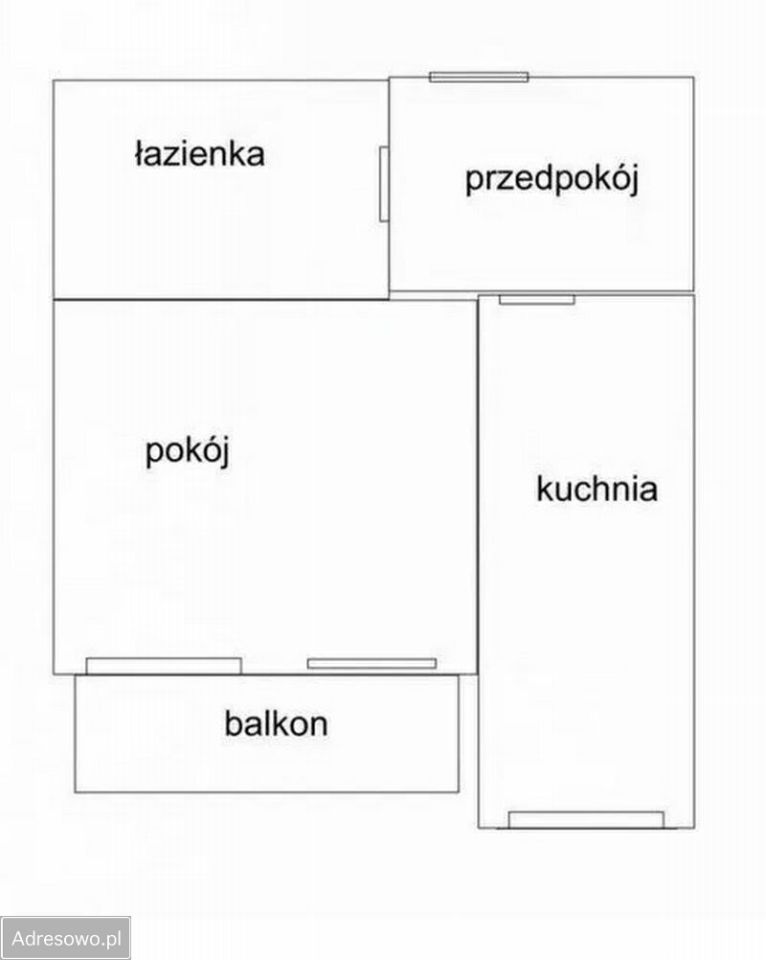 Mieszkanie 1-pokojowe Warszawa Ursynów, ul. Kabacki Dukt. Zdjęcie 6