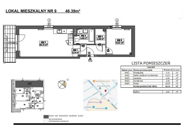 Mieszkanie 2-pokojowe Rumia, ul. Jeziorna. Zdjęcie 4