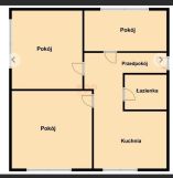 Mieszkanie 3-pokojowe Wrocław Huby, ul. Przestrzenna. Zdjęcie 1