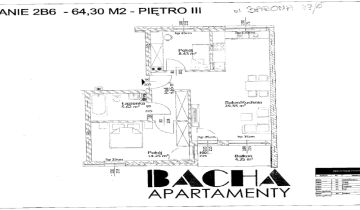 Mieszkanie 3-pokojowe Tychy Centrum, ul. Jana Barona