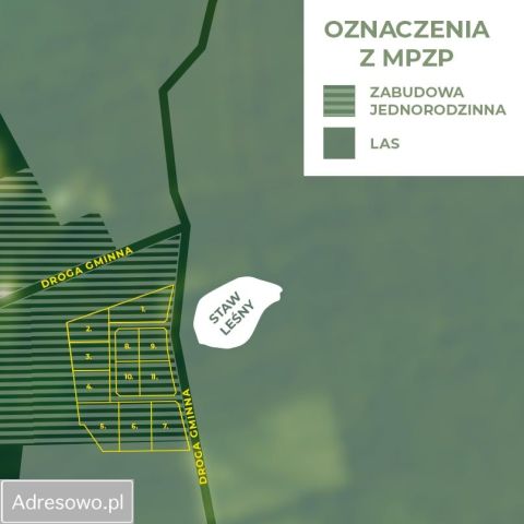 Działka budowlana Jeruzal, ul. Szkolna. Zdjęcie 7