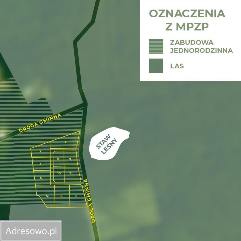 Działka budowlana Jeruzal, ul. Szkolna. Zdjęcie 7