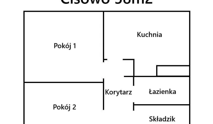 Mieszkanie 2-pokojowe Cisowo