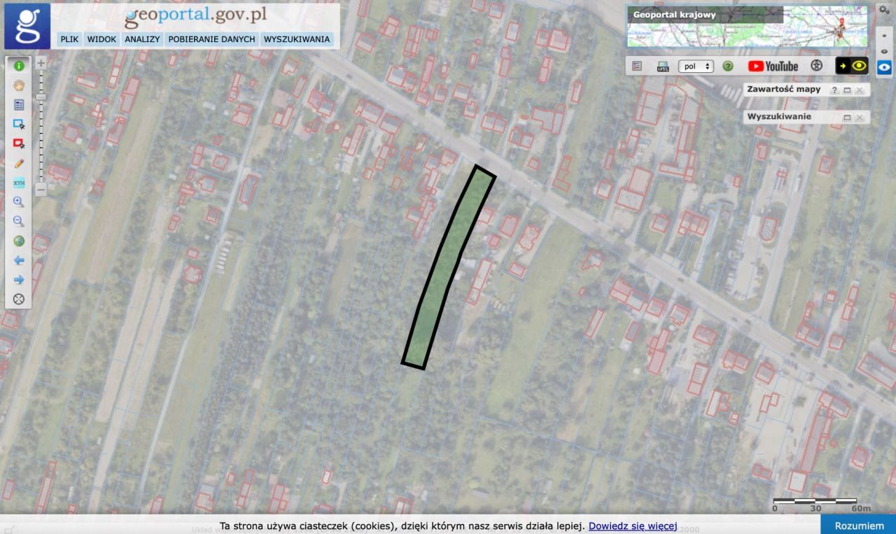 Działka budowlana Końskie, ul. marsz. Piłsudskiego. Zdjęcie 2