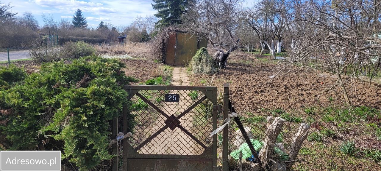Działka rod Gorzów Wielkopolski Zakanale , ul. Marcina Kasprzaka. Zdjęcie 2