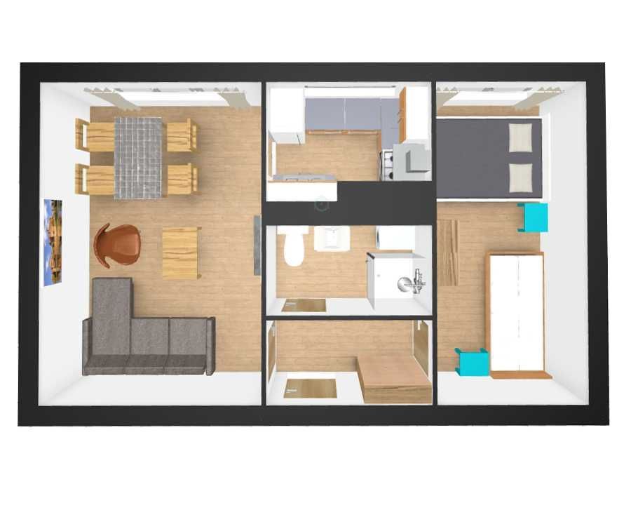 Mieszkanie 2-pokojowe Malbork, pl. Gabriela Narutowicza. Zdjęcie 3