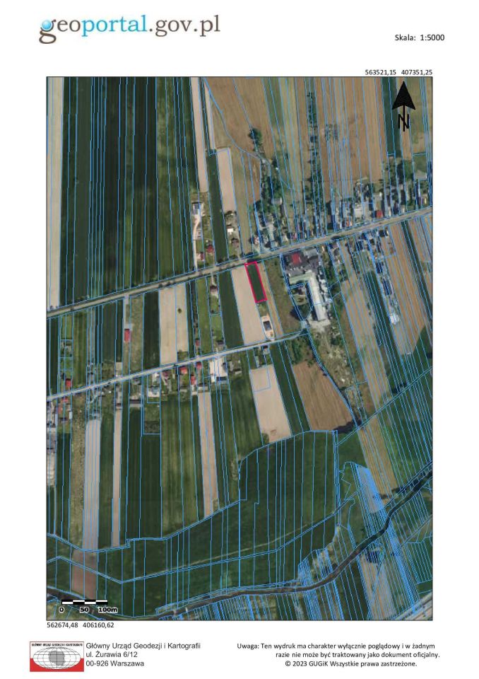 Działka rolno-budowlana Godaszewice