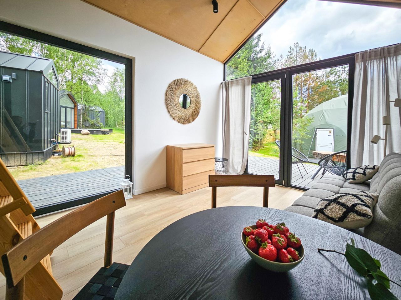 dom letniskowy, 2 pokoje Skorzewo. Zdjęcie 13