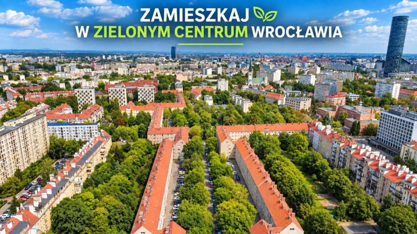 Mieszkanie na sprzedaż
ul. Wróbla
Wrocław Krzyki