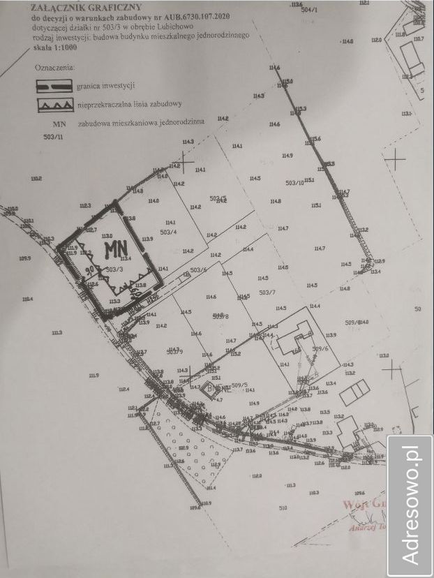 Działka budowlana Lubichowo, ul. Północna. Zdjęcie 6