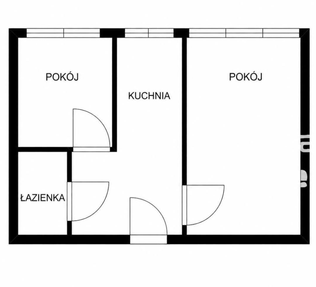 Mieszkanie 2-pokojowe Wrocław Szczepin, ul. Lubińska. Zdjęcie 4