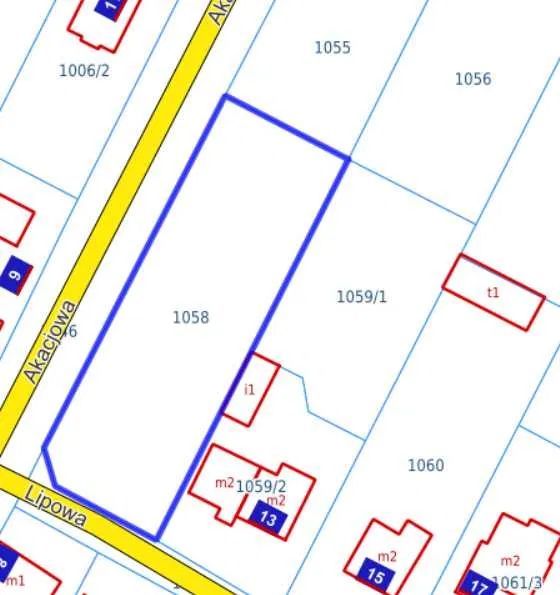 Działka budowlana Okuniew, ul. Akacjowa. Zdjęcie 4