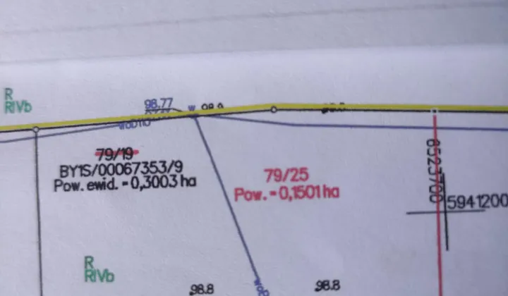 Działka budowlana Osie, ul. Wybudowanie pod Nowe