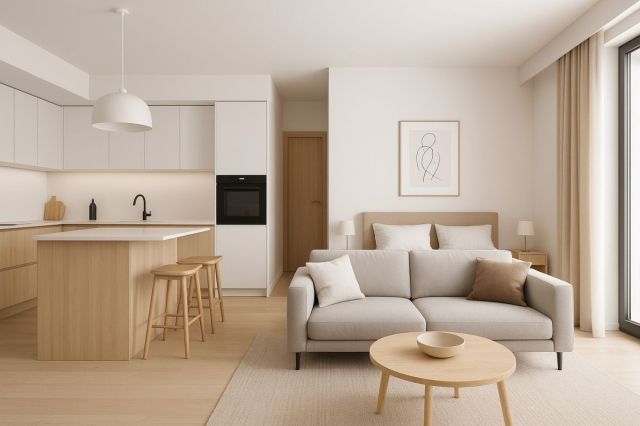 Mieszkanie 2-pokojowe Łódź Polesie, ul. Tomasza Rychlińskiego. Zdjęcie 1