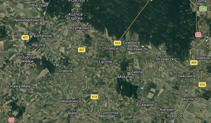 Działka budowlana Łącznik