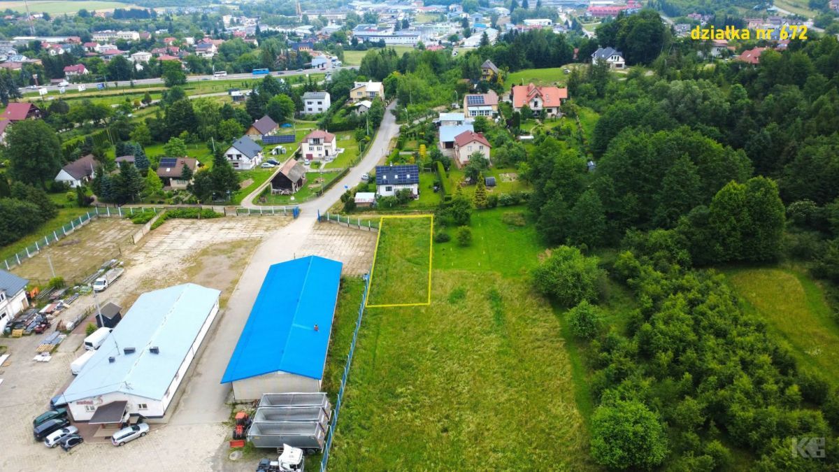 Działka budowlana Sanok Dąbrówka Polska. Zdjęcie 1