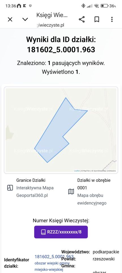 Działka rolno-budowlana Białka. Zdjęcie 8