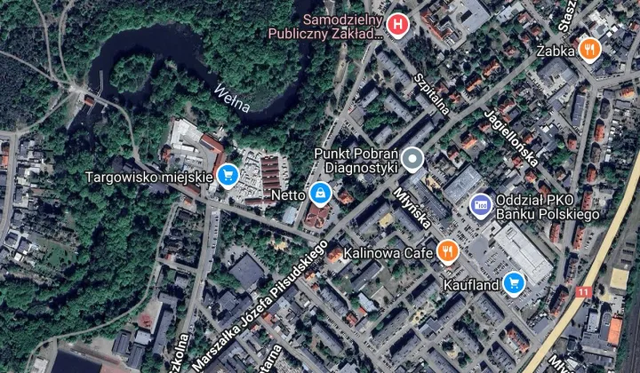 Mieszkanie 2-pokojowe Oborniki, ul. Łazienkowa