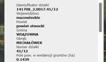 Działka budowlana Michałówek