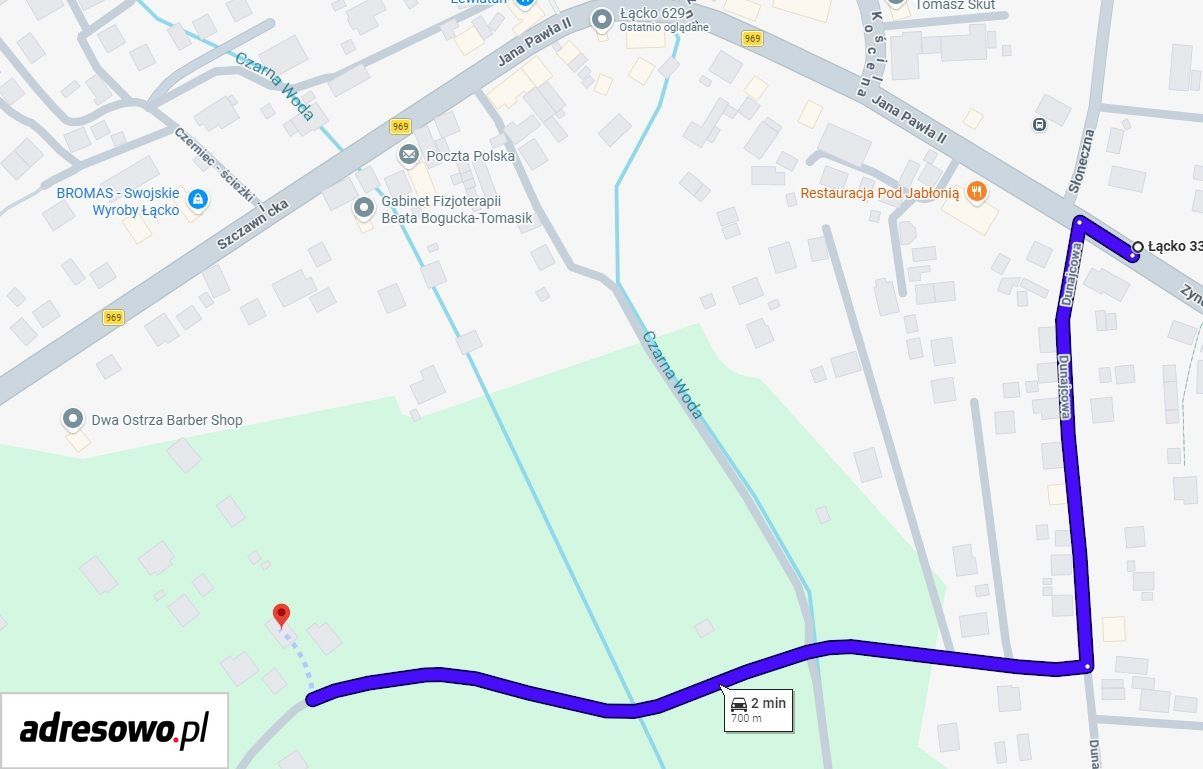 Działka budowlana Łącko. Zdjęcie 3