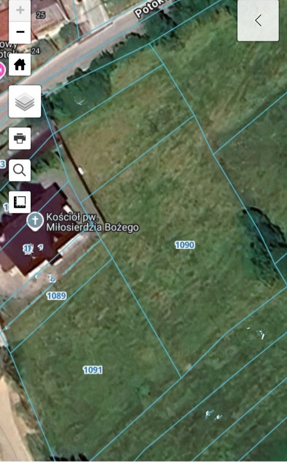 Działka budowlana Rzepiska Bryjów Potok. Zdjęcie 3
