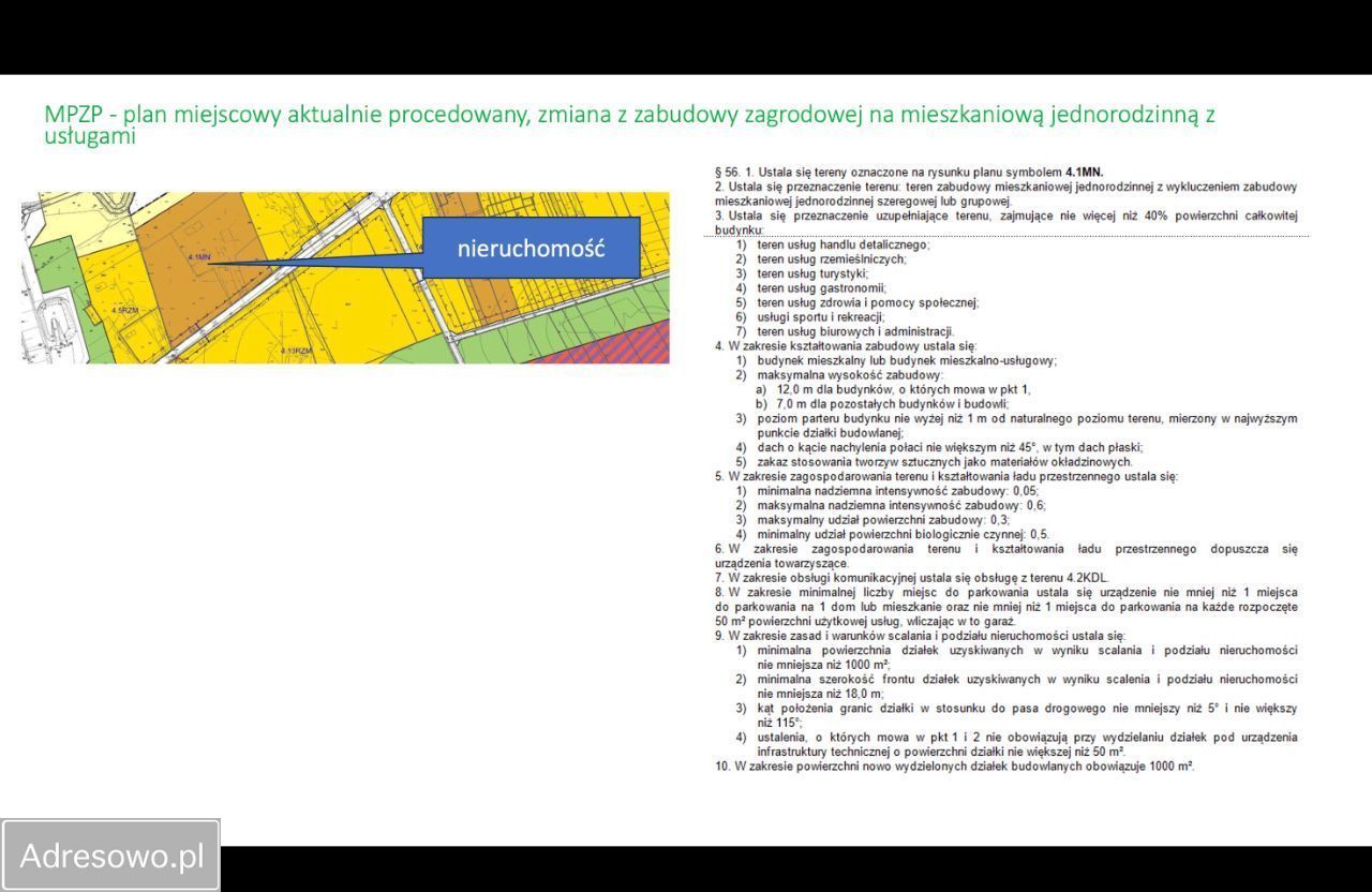 Działka budowlana Chrustne. Zdjęcie 5