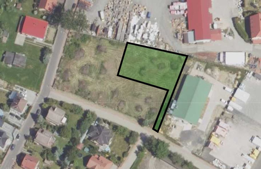 Działka inwestycyjna Gryfów Śląski, ul. Targowa. Zdjęcie 1