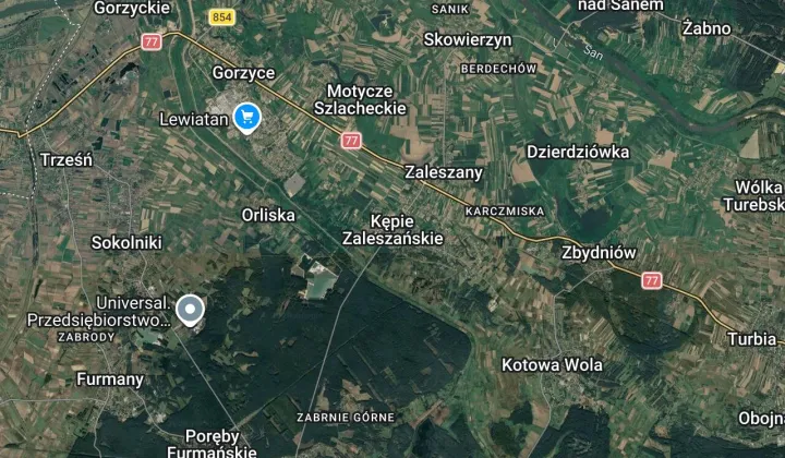 Działka rolna Kępie Zaleszańskie Kąt, Kąt